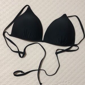 Black Triangle Bikini Top